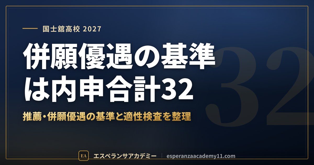 国士舘高校に合格したい｜偏差値・倍率・内申の目安と通学【世田谷区の中学生向け】